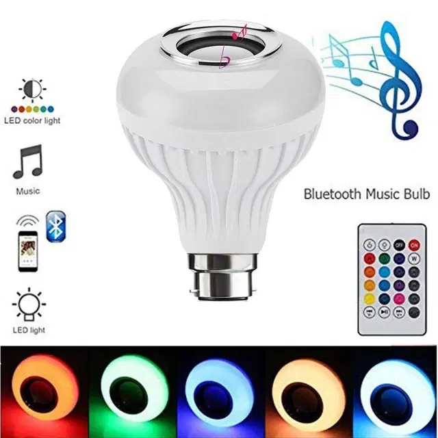 Bluetooth Party Bulbs, Multicolor, 1 Pc