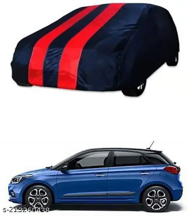 Taffeta Waterproof Car Cover for Hyundai i20, Multicolor