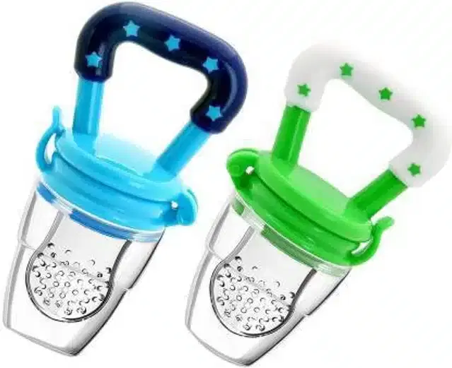 Silicone Fruit Feeder for Kids, Multicolor, Pack of 2