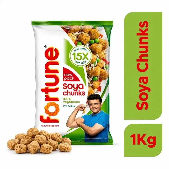 Fortune Soya Chunk/Soya Badi 1 Kg