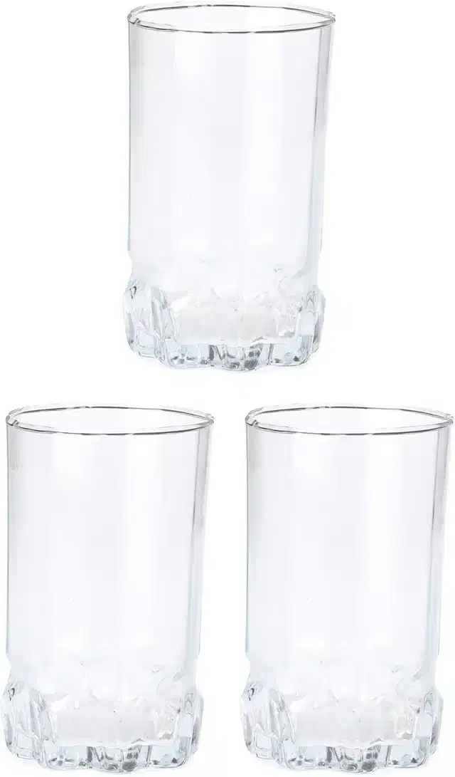 Liquor cum Cocktail Glasses, Transparent, 300 ml, Pack of 3