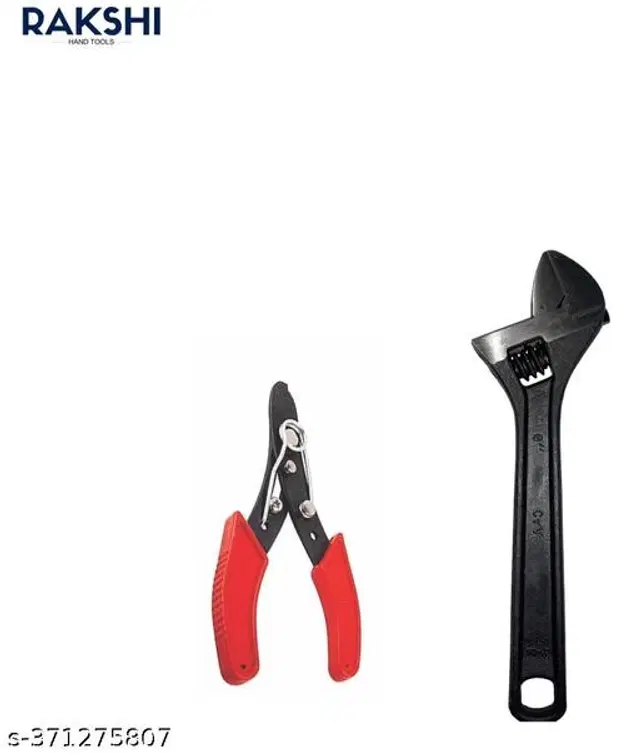 Stainless Steel Wire Cutter with Spanner, Multicolor, Set of 2