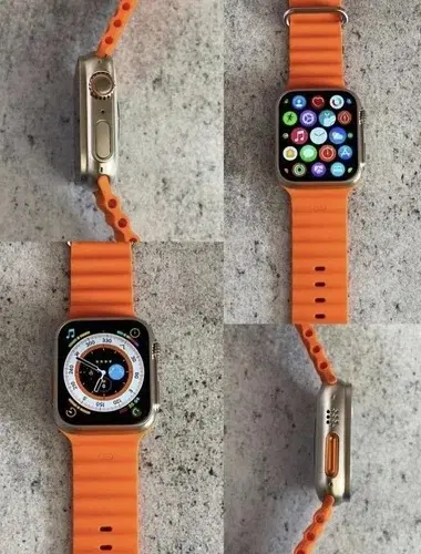 Silicone T800 Ultra Smartwatch, Orange