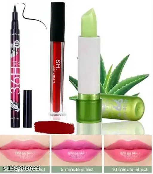 Best lipscare and Eye combo set 5