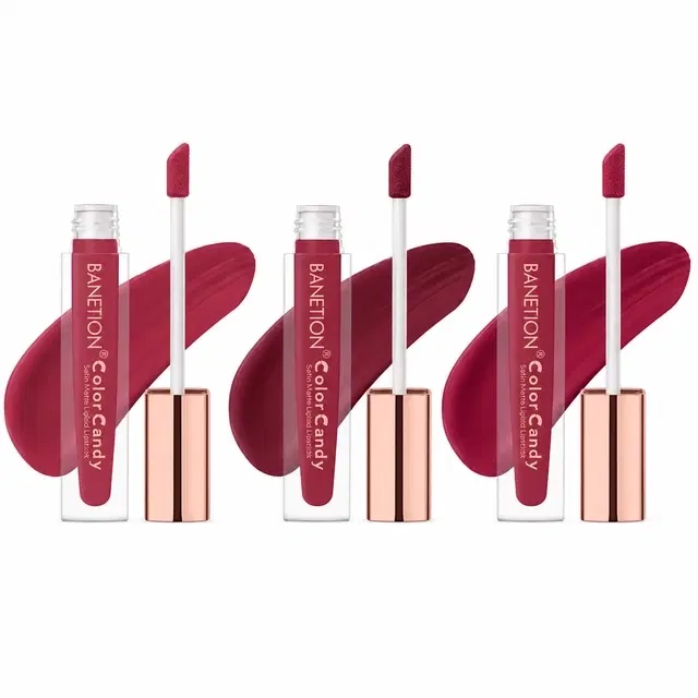 Banetion Hyperstay Glam Lipstick, 20 ml [Pack of 5]