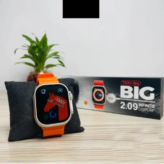 Silicone T800 Ultra Smartwatch, Orange
