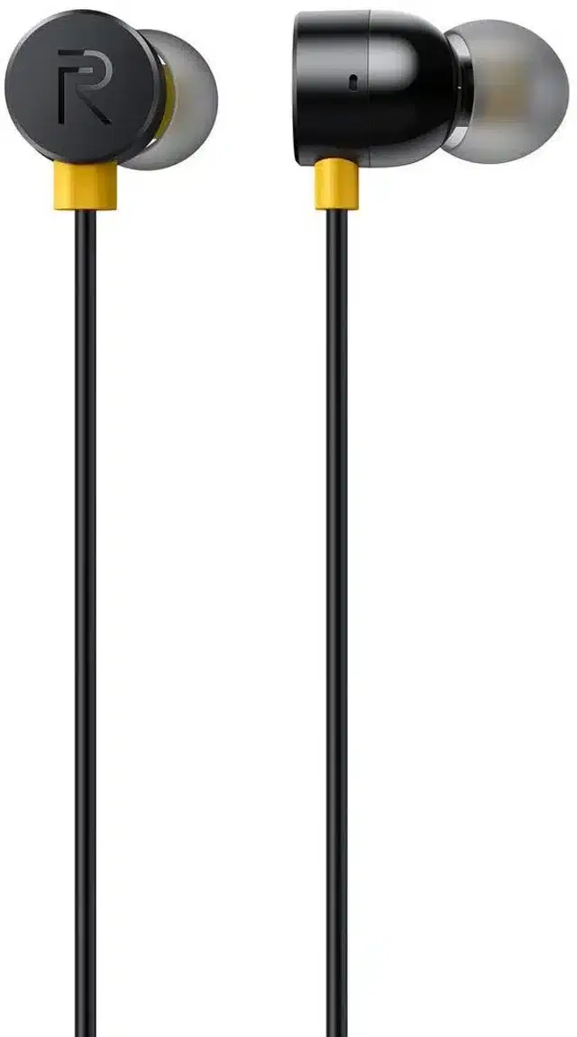 Realme Buds 2 In-Ear 3.5 mm Wired Earphone with Mic, Black