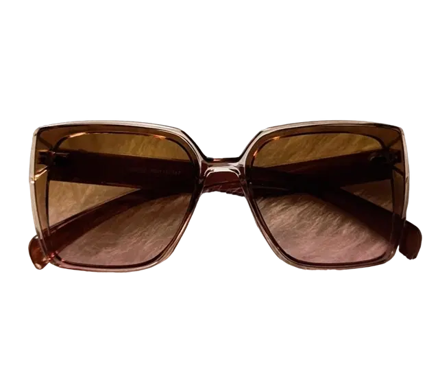 UV Protected Stylish Sunglass for Women (Beige)