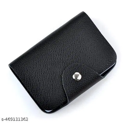 Leather Card Holder, Multicolor