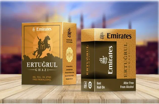 Emirates Ertugrul Ghazi Alcohol Free Roll On Ittar for Men & Women, 6 ml