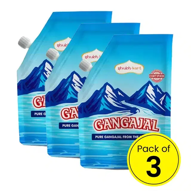 Shubhkart Gangajal - 2X100 ml Pouch (Pack Of 3)