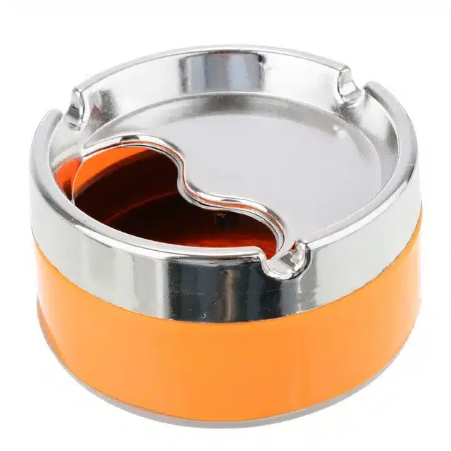Ashtray Rotating Lid, Multicolor, Free Size, B24