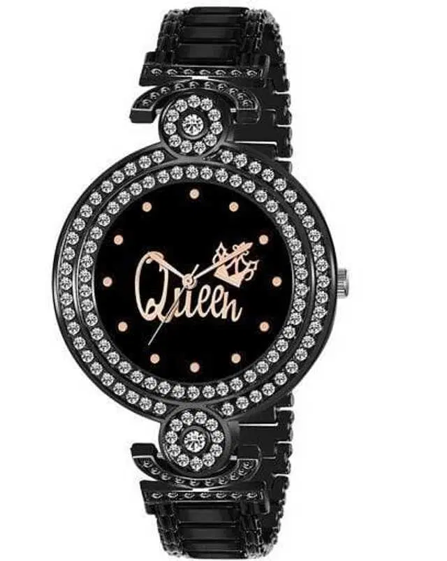 Analog Watch For Womens (Black) (WS-317)