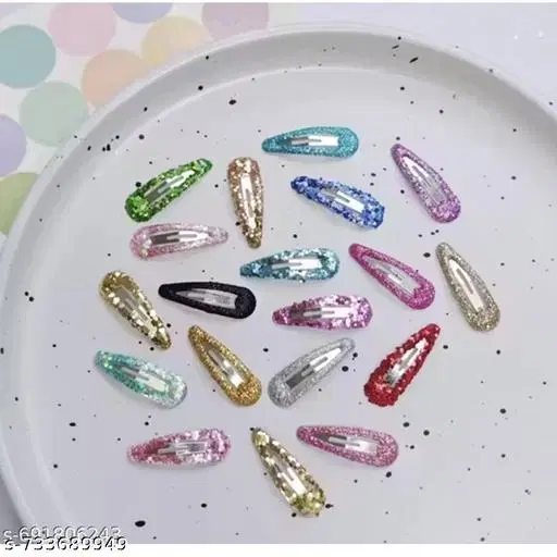 Simple Hair Pins for Women (Green)