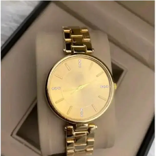 Analog Watch for Women (Gold)