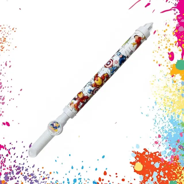 Multicolor Printed Pichkari (Pack of 1)