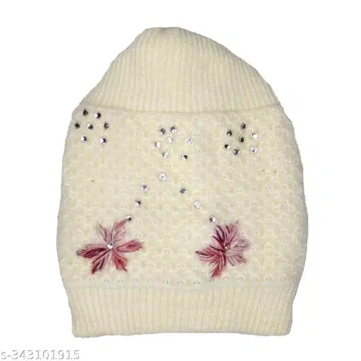 Woolen Cap for Kids (Multicolor)