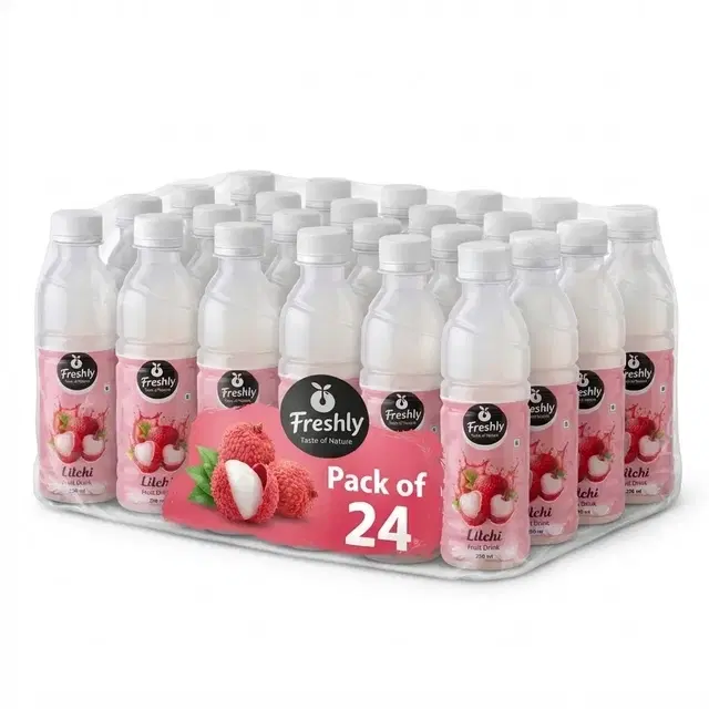 Freshly Litchi Juice 24X250 ml (Pack of 24)
