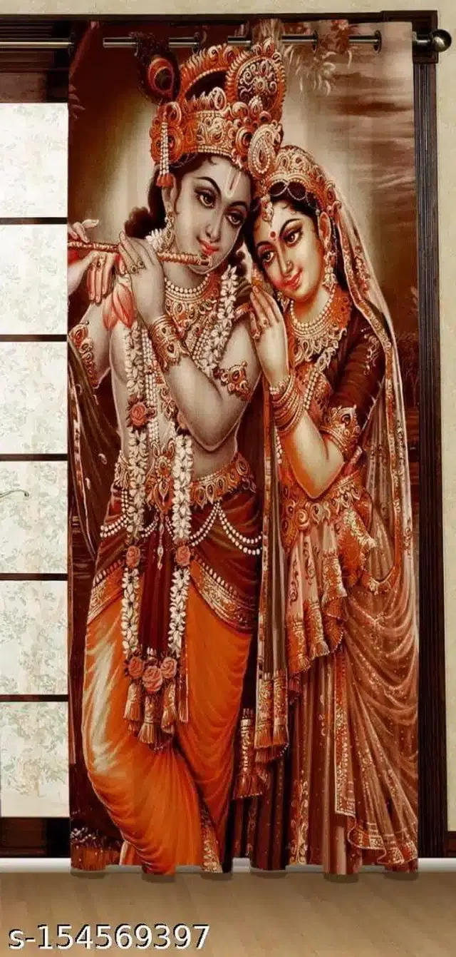 Curtains for Door, Multicolor, 5 Feet