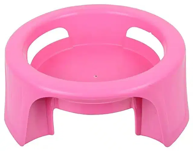 Multipurpose Plastic Pot Stand, Pink