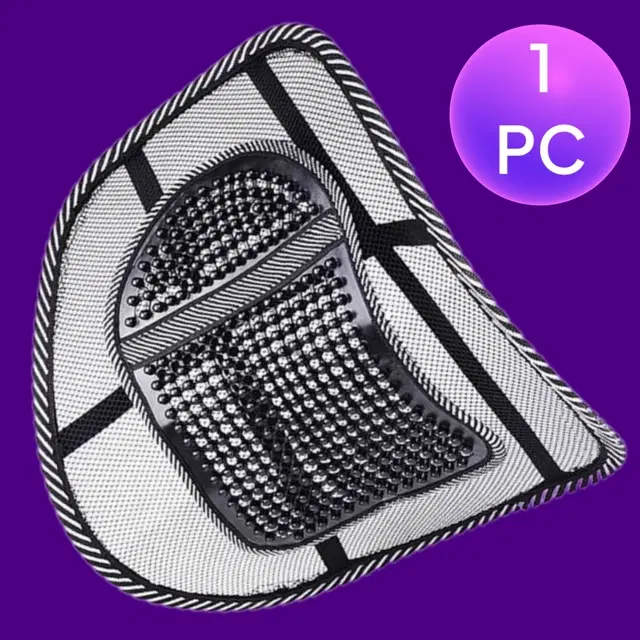 Mesh Adjustable Back Support, Black