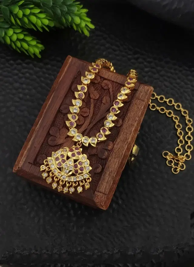 Gold Jewellery Set Gold Free Size for Women