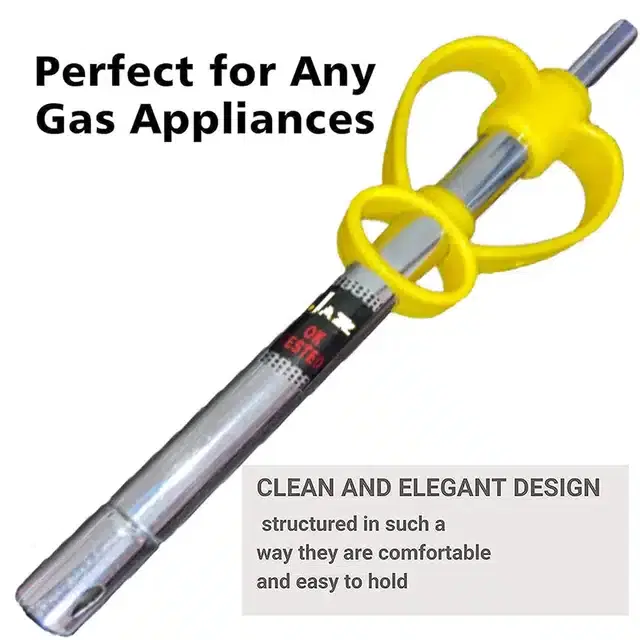 Stainless Steel Gas Lighter for Kitchen, Assorted
