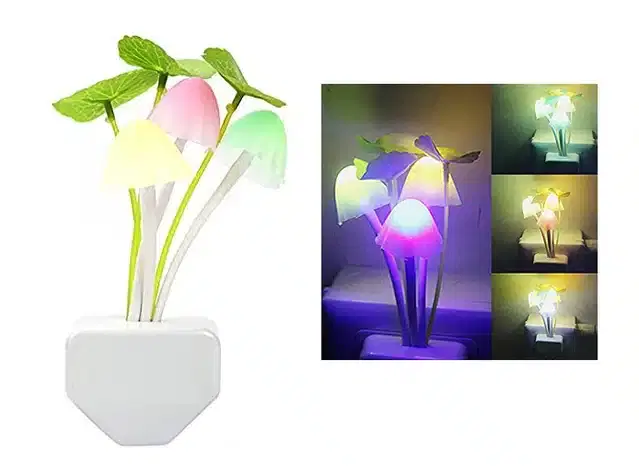 Mushroom Shape Night Lamp, Assorted