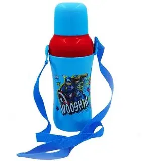 Plastic Printed Sipper Bottle, Multicolor, 500 ml