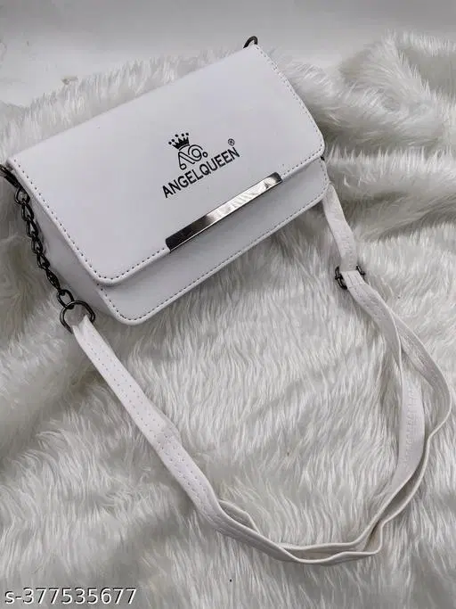 TRUE FASHION. Sling Bag for Women (White, Free size)