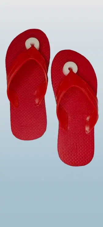 Flipflops for Men (Red, 5)