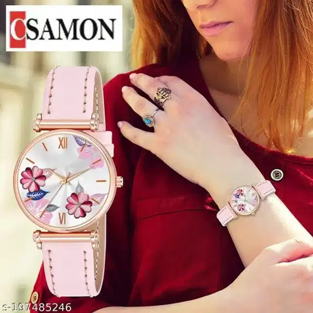 Analog Watch for Women (Multicolor)