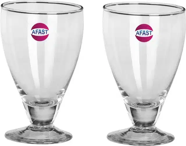 Liquor cum Cocktail Glasses, Transparent, 250 ml, Pack of 2