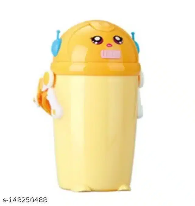 Sipper with Starw for Kids, Yellow, 300 ml