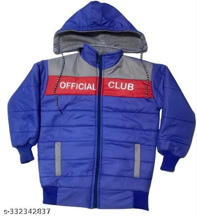 Polyester Jacket for Boys (Multicolor, 18-24 Months)