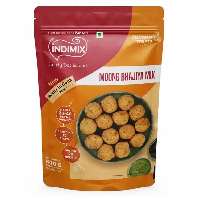 Indimix Moong Bhajiya Mix 500 g