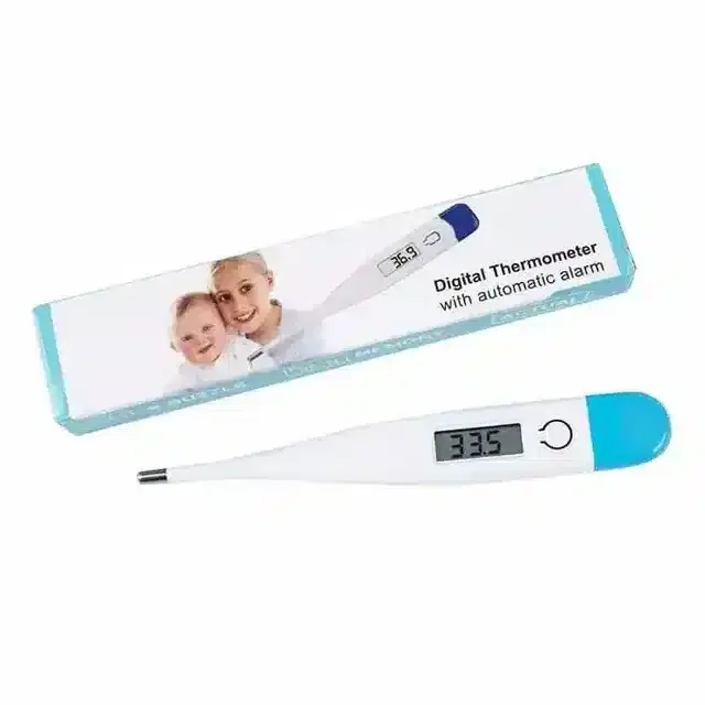 Pickadda Digital Thermometer Fever One Touch Operation For Child and Adult