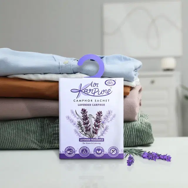 Cycle Pure Air Karpure Lavender Camphor Sachet 30 g