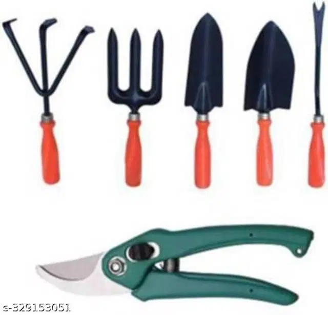 Gardening Tools Set, Multicolor, Set of 6