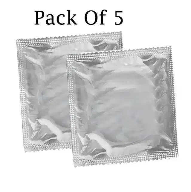 Dude Force Strawberry Condom for Men, Pack of 5