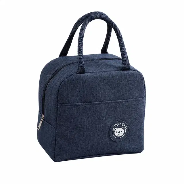 Insulated Tiffin & Lunch Bag [Blue]