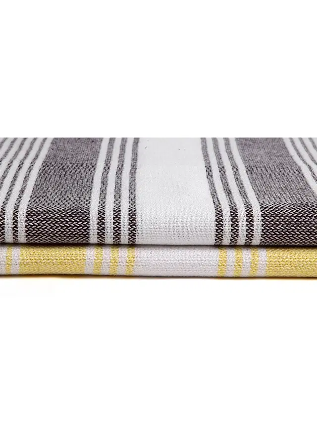 Cotton High Absorbent Bath Towels, Multicolor, Pack of 2