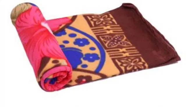 Fleece Blanket, Multicolour, 60x90 Inches