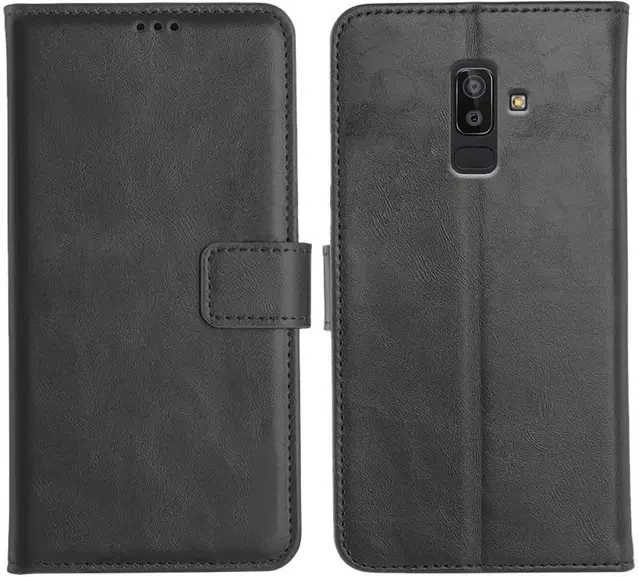 Flip Mobile Cover for Samsung Galaxy J8, Multicolor