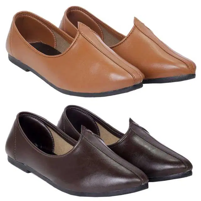 Vitoria Trendy Jutti Combo For Men And Boys, Pack Of 2 (Multicolor, 5) (V-184)