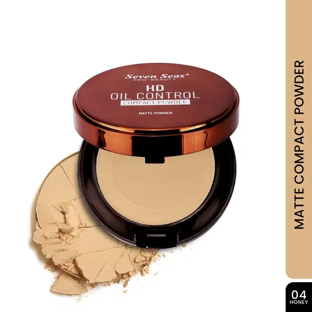 Seven Seas Absolute Compact Powder, Honey Beige