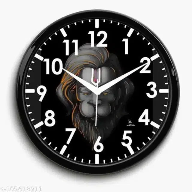 Designer Analog Wall Clock, Multicolor