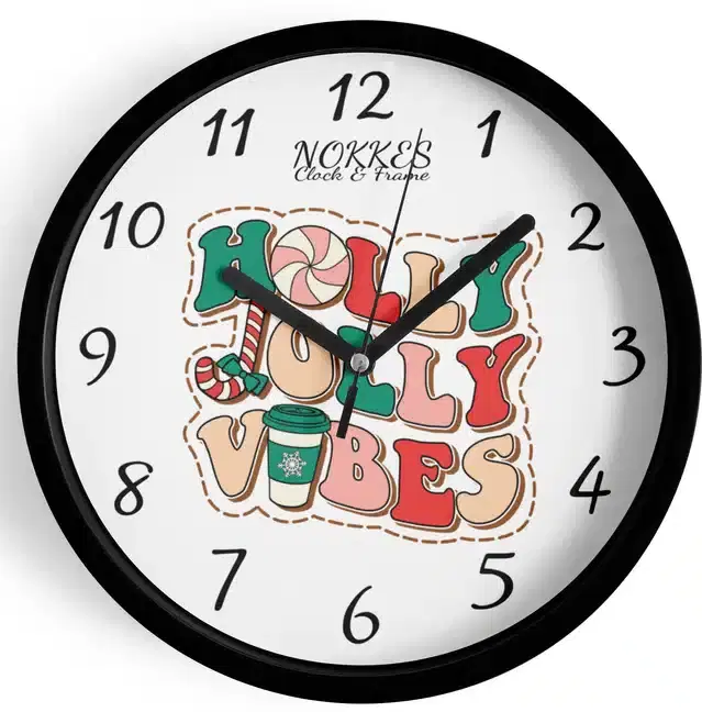 Christmas Analog Watch for Home, Multicolor, 7 Inches