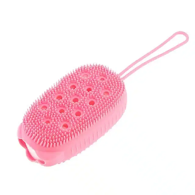 Silicone Body Scrubber, Multicolour