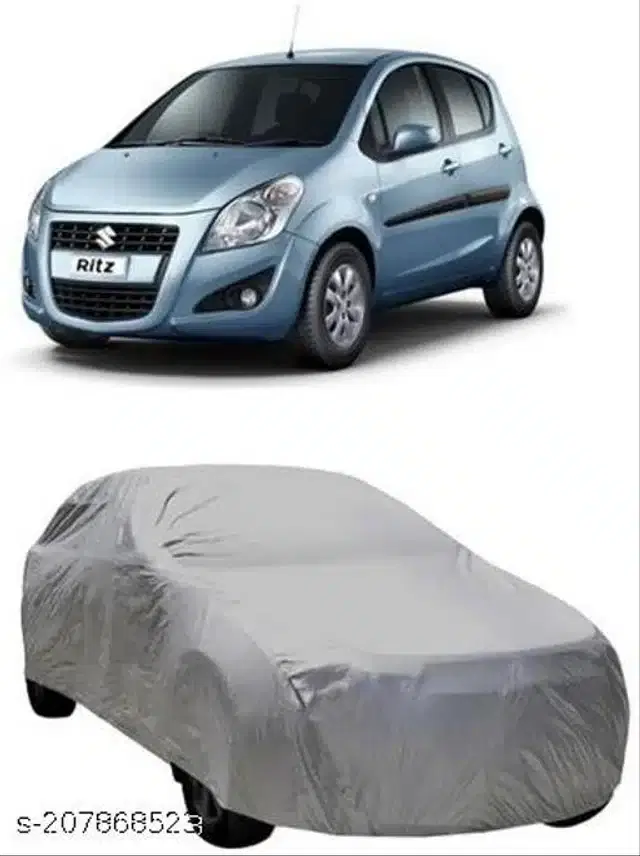 Taffeta Waterproof Car Cover for Maruti Suzuki Ritz, Multicolor